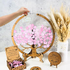 Wedding Guest Book Alternative, Rustic Wooden Tree Drop Box Frame Sign in - Image 3