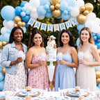 Capoda 12 Sets Baby Shower Handheld Fans Gifts Bulk Bear Baby Shower Party Favors Include Mini Portable Fan Thank You Cards and Organza Bags for Gender Reveal, Battery Operated (Excluding Batteries) - Image 6