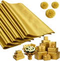 500 Sheets Gold Tissue Paper Bulk 15 x 20 Inch for Rosh Hashanah Fall Gifts by Qilery