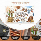 Cowboy Baby Shower Decorations, Wild West Cowboy Rodeo Party Supplies Decor - Image 5