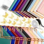 200 Sheet Flower Wrapping Paper-Waterproof Floral Bouquet Paper (10 Colors) by NESCCI