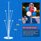 JOYYPOP Bundle of 10ft Wide & 9ft Tall Adjustable Balloon Arch Stand and 4th of July Balloon Centerpieces for Tables - Image 7