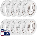 Perco Metallic Silver Perforated Round Circle Dot Sticker 1/2-Inch Labels — 10 Rolls, 30,000 Stickers — Packaging, Labeling for Asset Tags, Equipment ID & Modern Coding, Strong Adhesive — Made in USA by Perco