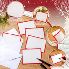 AmazingSpark 200 Kit Panel Blank Cards with Envelopes Bulk 4 x 5'' - Image 5