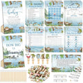 Funnymoom 426 Pcs Fishing Baby Shower Games Set, 8 Activities by Funnymoom