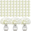 Auihiay 304Pcs Hydrangea Artificial Flowers Bulk, Silk Hydrangeas Flowers by Auihiay