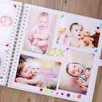 Vienrose Scrapbook Photo Album with Corner Stickers 12x12 inches DIY with Cover Photo Pocket 80 Pages Silk Ribbon Hardcover Album for Guest Book Wedding Baby Shower Christmas White - Image 2
