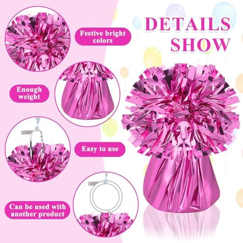 24 PCS Balloon Weights Metallic Anchor, Balloon Holder Heavy Weights - Image 3