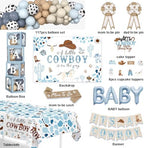 DataMoon Cowboy Baby Shower Decorations for Boy, All-in-One Set - Image 2