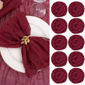 fani 100 Pack Gauze Cheesecloth Napkins, 20 x 20 in, Burgundy by fani