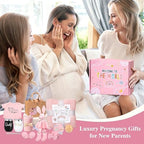 New Mom Gifts for Women, Pregnancy Gift for New Parents Gender Reveal Gifts with Mom and Dad Tumbler Set for First Time Moms - Image 7