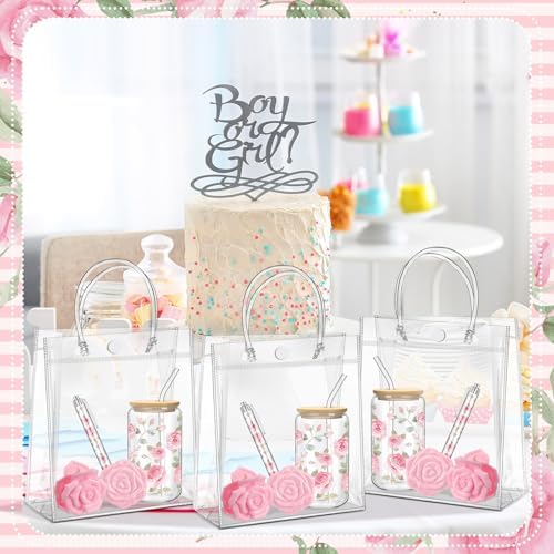 Daifunli 6 Set Pink Flower Floral Baby Shower Prize Gift for Winner Guest - Image 5