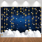 Star Backdrop Twinkle Little Stars Backdrop Starry Night Background 8x6FT - Image 3