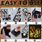 Rossesay 24 Pcs Western Lantern Centerpieces for Table Cowboy Party Decor - Image 4