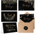 108 Pack Pre-Folded Floral Thank You Cards with Envelopes, 6 Designs by Unknown