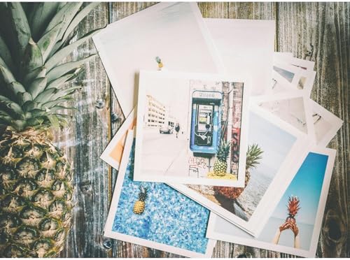 Custom Postcards for Small Business,Personalized Your Own Postcards with Photo/Text/Logo Print,8 Size,30-200 pcs,Upload Your Design or Image(Glossy) (6x6in) - Image 6