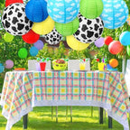 Motimind 12 Pcs Cartoon Story Birthday Party Decors Classroom Paper Lantern - Image 4