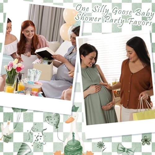145 Pieces Silly Goose Baby Shower Favors for Guest Goose Ballpoint Pens and Keychains Party Gifts Bulk Retractable Baby Shower Pens Gender Reveal Thank You Cards Souvenirs Prizes - Image 7
