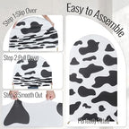 Dairy Cow Arch Backdrop Cover, 7.2 FTx 4FT, for Birthday and Baby Shower - Image 4