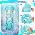 Baquler Set of 12 Jellyfish Party Decoration Soft Colors Paper Lanterns - Image 5