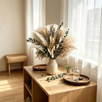 530/450Pcs Dried Pampas Grass Set for Dry Flower Home Decor (530Pcs Nature) - Image 5
