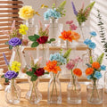 36 Pcs Artificial Flowers Table Centerpiece, Fresh Charm, Clear by Ferrochef