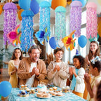 24 Pcs Under The Sea Party Decorations Hanging Jellyfish Paper Lanterns - Image 3