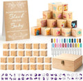 wookidel 118PCS Baby Shower Games Kit, Baby Blocks for Baby Shower by Wookidel