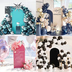 Set of 2 Wedding Arch Cover Stretchy Spandex Fabric Backdrop for Arch Stand - Image 4