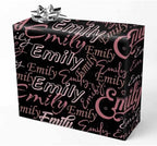 AOFUN Personalized Name Heart Custom Name Gift Wrapping Paper Personalized Gift Wrap Paper Personalized Gift Wrap Paper Custom Gift Tissue Paper 5 Rolls 58"" x 23"", Style 26 by Unknown