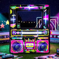 Soulchen 6x5ft Inflatable Boombox Archway LED 90s Party Decor Hip Hop Disco by Soulchen