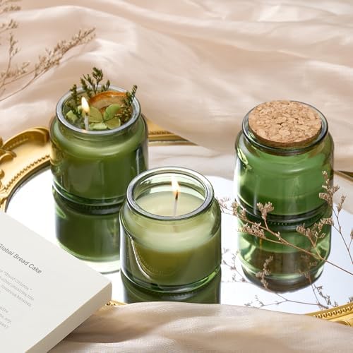 Danmu 3oz Glass Candle Jars,Candle Jars for Making Candles 24 Pack - Image 4