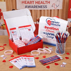 Resurhang 200 Pcs Heart Health Assorted Items, World Heart Day Gifts Bulk - Image 3