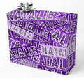 AOFUN Custom Name Wrapping Paper Unique Wrapping Paper Personalized Name Text Custom Gift Tissue Paper Valentine Gift Wrapping Paper 3 Rolls 58" x 23" by Unknown