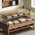8 Pcs Clear Acrylic Boxes for Display as Buffet Risers and Stands, Food Risers for Party, Table, Stands, including 12", 11", 10.5", 9.5", 8.5", 7.5", 6.8", 5" (Extra Large, 8Pcs, Clear) - Image 4