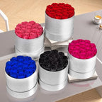 Prifroti 17 Black Flowers in Glitter Box, Birthday Gifts for Women, Preserved Flowers, Mothers Day Roses Gift for Mom - Image 6