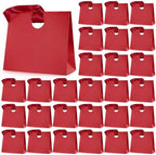 Feifeiya 30 Pcs Small Red Gift Bags with Ribbon Handle by Feifeiya