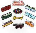 (Party Pack 2) Elevate Your Photo Booth Experience with Our Durable & Waterproof Pack of Signs-Perfect for Weddings, Birthdays, and Photo Booth Businesses - PVC Foamboard Photo Props by BlacklightKreationz