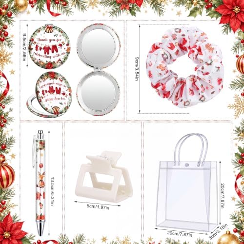 Boao 6 Set Christmas Santa Baby Shower Game Prizes Favors for Player Winner - Image 3