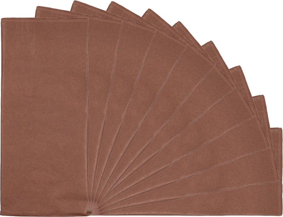JAM Paper Tissue Paper - Brown - 100 Sheets/Pack - Image 4