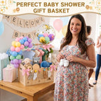 Macaron, Wooden Baby Shower Crate Closet,Hollow - Image 6
