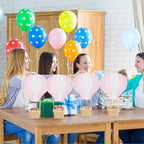 Meooeck 14 Sets Pink Hot Air Balloon Table Centerpieces Decor - Image 6