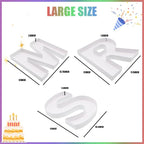 12inch Cardboard Letter Fillable Shaped Decorative Box for Charcuterie (MRS) - Image 3