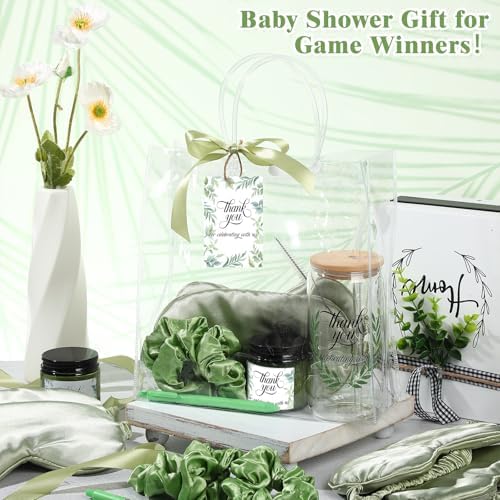 Reallnaive 43 Pcs Baby Shower Prizes for Player Winner,Sage Style,Green - Image 4