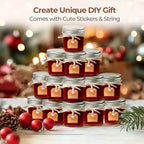ComSaf 2 oz Mini Mason Jars Bulk Set, 48 Pack Glass Jars with Lids - Image 6