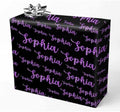 AOFUN Custom Gifts Paper Gifts For Husband Personalized Name Text Fashion Birthday Gift Custom Name Gift 3 Rolls 58" x 23" by Unknown