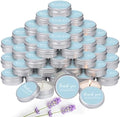 Mtlee 50 Pcs Blue Thank You Candles Wedding Baby Shower Party Favors by MTLEE