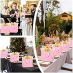 Addblu 24 Pack Pink Large Gift Bags with Handles & 72 Tissue Papers - Image 4