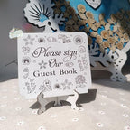 Beach Wedding Guest Book Alternative, Wooden Heart Drop Box Seashell Tokens - Image 4