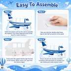 4.1 ft Airplane Corrugated Plastic Standee Cutout Photo Prop - Image 5